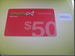 SmartyPig Gift Card