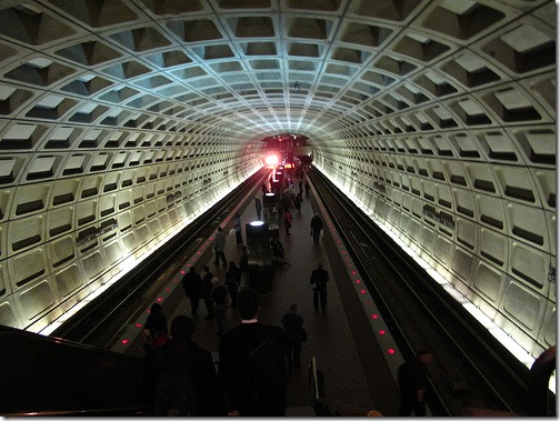 Washington DC Metro Station by pfrench99 on Flickr