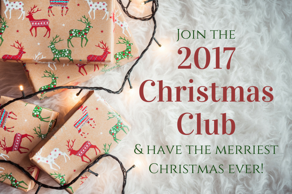 Join the 2017 Christmas Club!