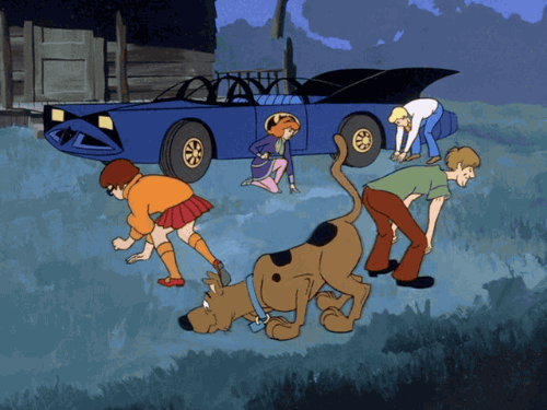 The Scooby Gang lost the keys to the Batmobile