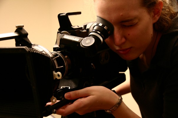 Stephonee in film school, 2006 | Photo Credit: Jen Stitt